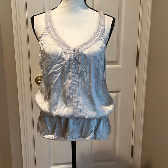 White House Black Market Tops - White House Black Market Silk Blouse